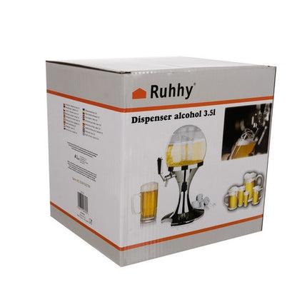 Ruhhy 22799 Drankdispenser met IJskoeler - 3,5 Liter