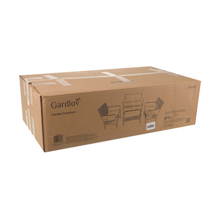 Gardlov Tuinmeubelset - 4-Delig - Technorattan - Beige