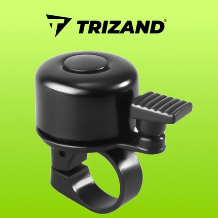 Trizand Fietsbel - Aluminium - Universeel - Zwart