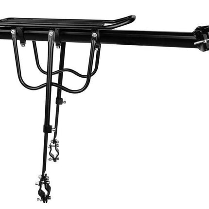 Trizand Bagagedrager voor Zadelpen - 50 kg - Aluminium - Zwart