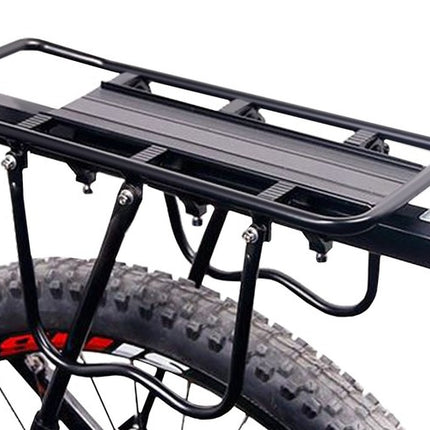 Trizand Bagagedrager voor Zadelpen - 50 kg - Aluminium - Zwart