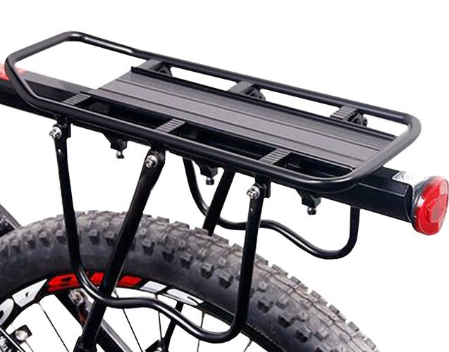 Trizand Bagagedrager voor Zadelpen - 50 kg - Aluminium - Zwart