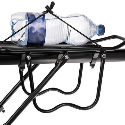 Trizand Bagagedrager voor Zadelpen - 50 kg - Aluminium - Zwart
