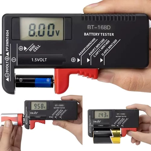 Bigstren Batterijtester - Universele Meter voor Diverse Accu's