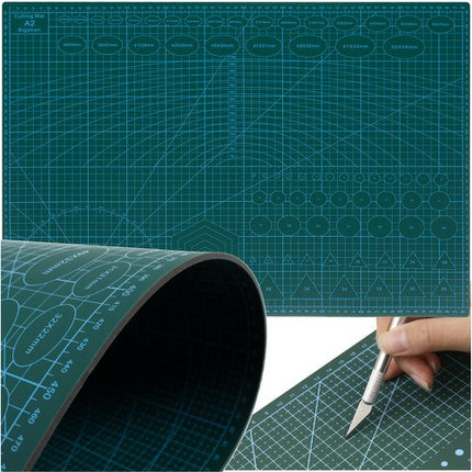 Bigstreen Snijmat A2 - 45 x 60 cm - Zelfherstellend - Groen