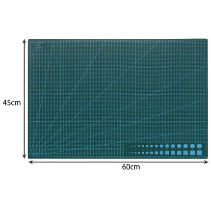 Bigstreen Snijmat A2 - 45 x 60 cm - Zelfherstellend - Groen