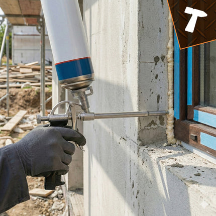 Bigstren Metalen Purschuimpistool - Professionele Kitspuit - Verstelbaar
