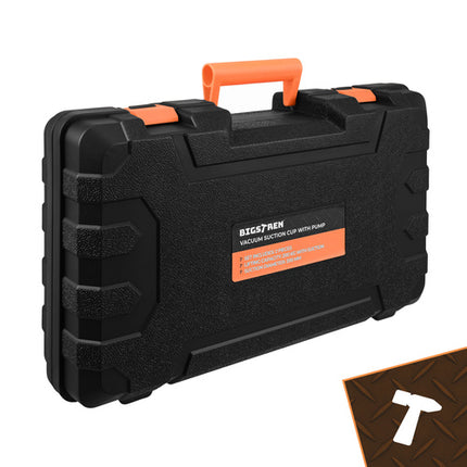Bigstren Vacuüm Zuignap Set - 2 stuks - 200 kg Draagkracht - Met Manometer