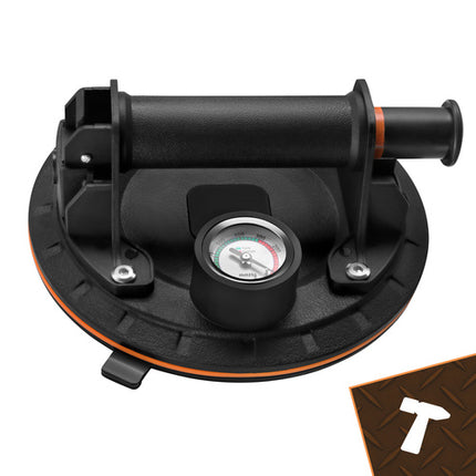 Bigstren Vacuüm Zuignap Set - 2 stuks - 200 kg Draagkracht - Met Manometer