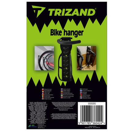 Trizand Wand Fietsophangsysteem - Voor Muur - Max. 25 kg - Zwart