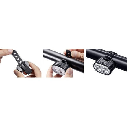 Trizand LED Fietsverlichtingsset - Voor & Achter - USB Oplaadbaar - IPX4
