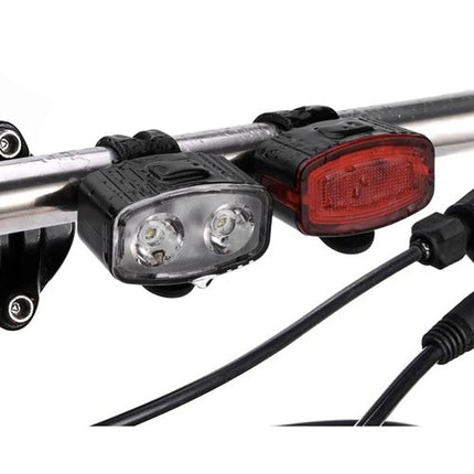 Trizand LED Fietsverlichtingsset - Voor & Achter - USB Oplaadbaar - IPX4