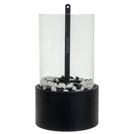 Kaminer Bio-ethanol Haard - 28 x 16 cm - Rookvrij - Compact - Zwart