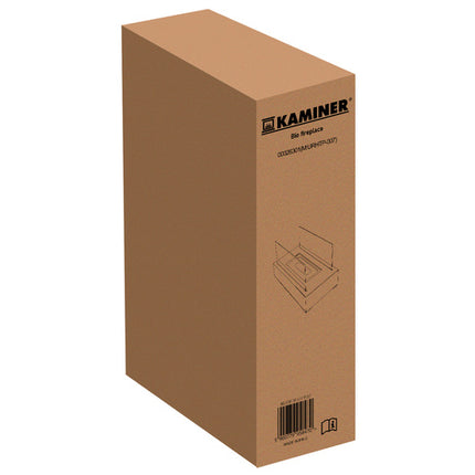 Kaminer Bio-ethanol Haard - 35 x 18 cm - Rookvrij - Compact - Zwart