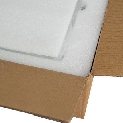 Kaminer Bio-ethanol Haard - 45x29 cm - Rookvrij - Met Stenen - Zwart