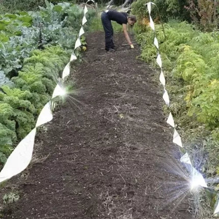 Repest Vogelverschrikker Tape - 80 meter - Holografisch - Zilver