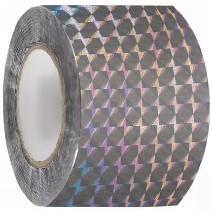 Repest Vogelverschrikker Tape - 80 meter - Holografisch - Zilver
