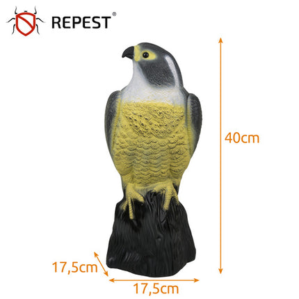 Repest Valk Vogelverschrikker - Realistisch Design - 40 cm
