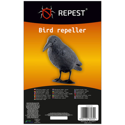 Repest Raven Vogelverjager - Levensechte Roofvogel - 33 x 20 cm