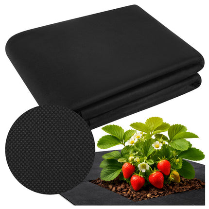 Gardlov Zwarte Anti-Worteldoek - 1,6 x 20 m - 50g/m² - UV-bestendig