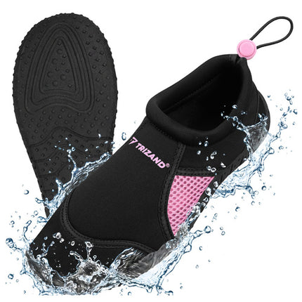 Trizand Waterschoenen - Zwart/Roze - Maat 37 - Antislip Zool 5mm
