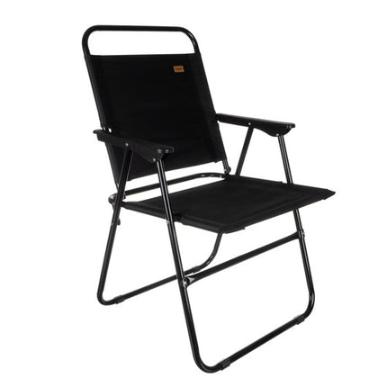 Trizand Opvouwbare Campingstoel - Visstoel - 150 kg - Zwart