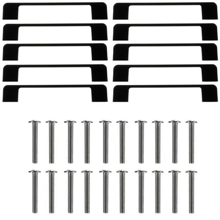 Ruhhy Meubelgrepen - 10 Stuks - Mat Zwart - 96 mm