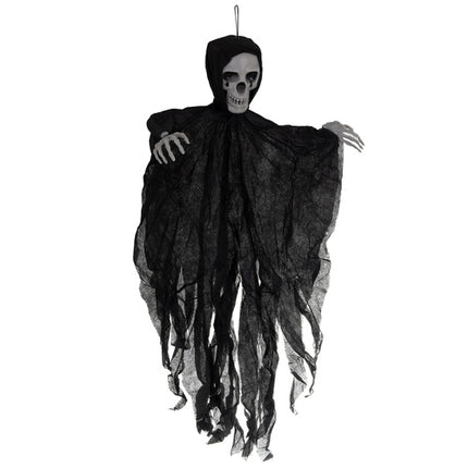 Ruhhy Hangend Skelet - 70 cm - Halloween Decoratie - Zwart