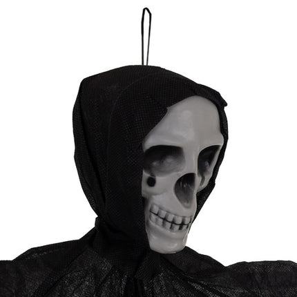 Ruhhy Hangend Skelet - 70 cm - Halloween Decoratie - Zwart