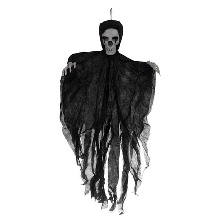Ruhhy Hangend Skelet - 70 cm - Halloween Decoratie - Zwart