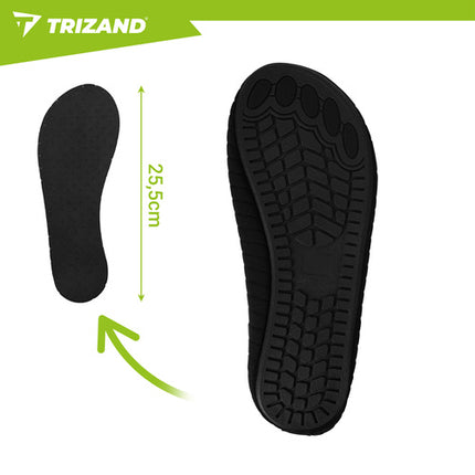 Trizand Waterschoenen - Maat 41 - Zwart - Antislip & Sneldrogend