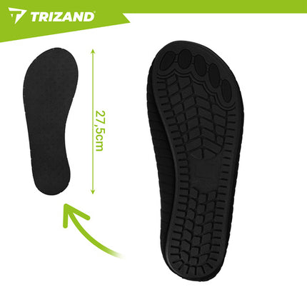 Trizand Waterschoenen - Maat 45 - Zwart - Antislip & Sneldrogend