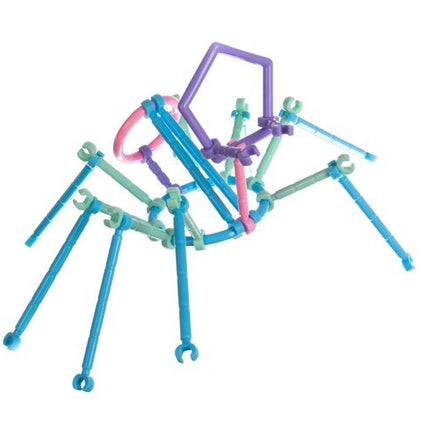 Iso Trade Rietjes Bouwset - 1000-delig - Educatief Constructiespeelgoed