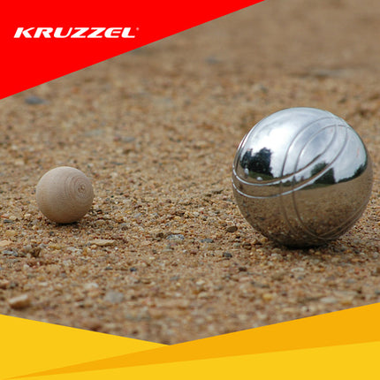 Trizand Jeu de Boules Set - 6 Ballen - Inclusief Draagtas