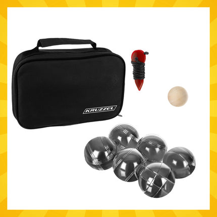 Trizand Jeu de Boules Set - 6 Ballen - Inclusief Draagtas