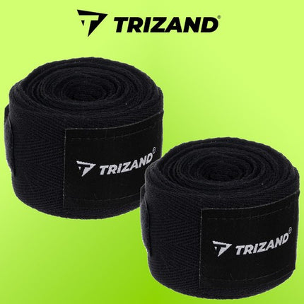 Trizand Bokswindsel - 4 meter - 2 Stuks - Zwart