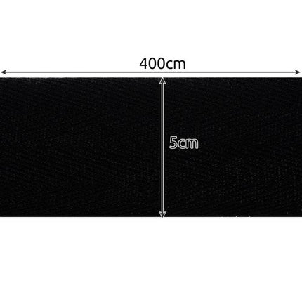 Trizand Bokswindsel - 4 meter - 2 Stuks - Zwart