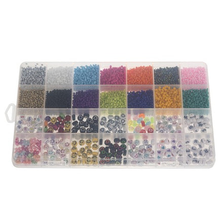 Kruzzel Sieraden Maakset - 10.000 Kralen - Inclusief Accessoires