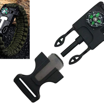 Survival Armband 5 in 1