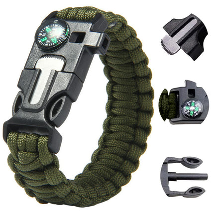 Survival Armband 5 in 1