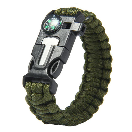 Survival Armband 5 in 1
