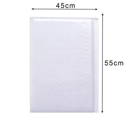 Maaleo Luchtkussenenveloppen - 45 x 55 cm - 95 stuks - Wit