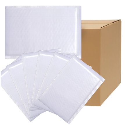 Maaleo Luchtkussenenveloppen - 45 x 55 cm - 95 stuks - Wit