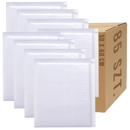 Maaleo Luchtkussenenveloppen - 50 x 60 cm - 85 stuks - Wit
