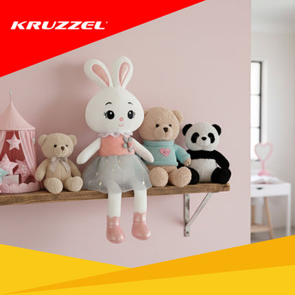 Kruzzel Pluche Konijn - 45 cm - Zacht Knuffeldier