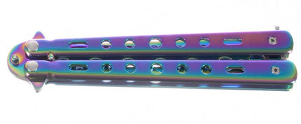 Malatec Butterfly Oefenmes - Regenboog - Veilig Trainingsmes