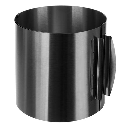 Ruhhy 24618 Verstelbare Taartring - 16 tot 30 cm - 15 cm Hoog - RVS