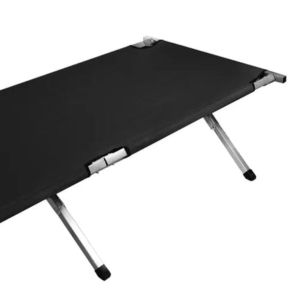 Trizand Kampeerbed - 189 x 70 cm - Opvouwbaar - Zwart