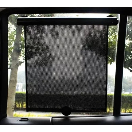 Xtrobb Auto Zonneschermen - Set van 2 - Automatisch Rolmechanisme - 42 x 54 cm