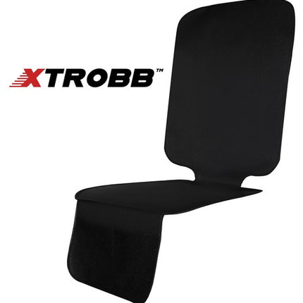 Xtrobb Autostoel Beschermmat - Met Organizer - Waterdicht - Zwart